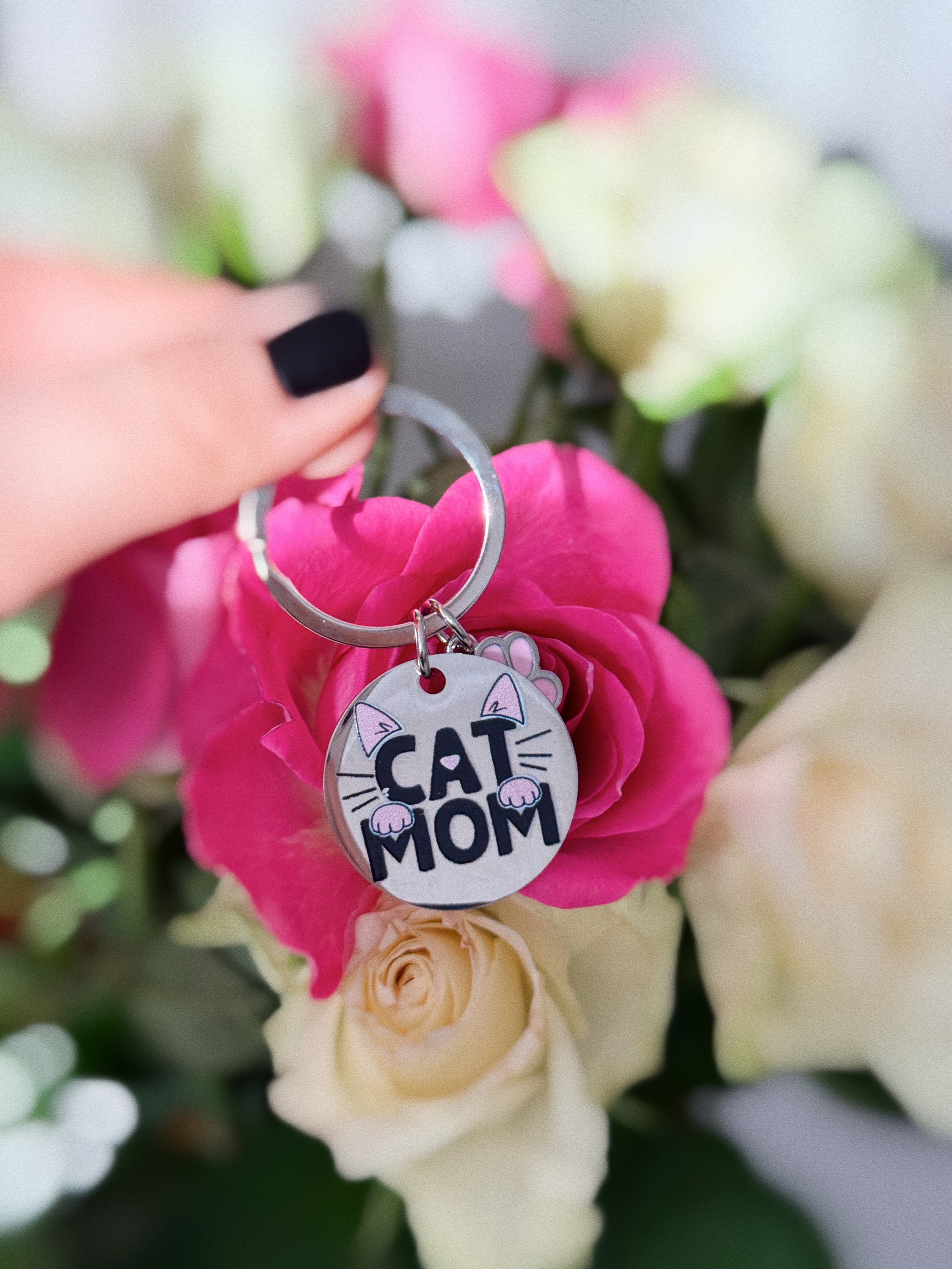 Brelok „CAT MOM”