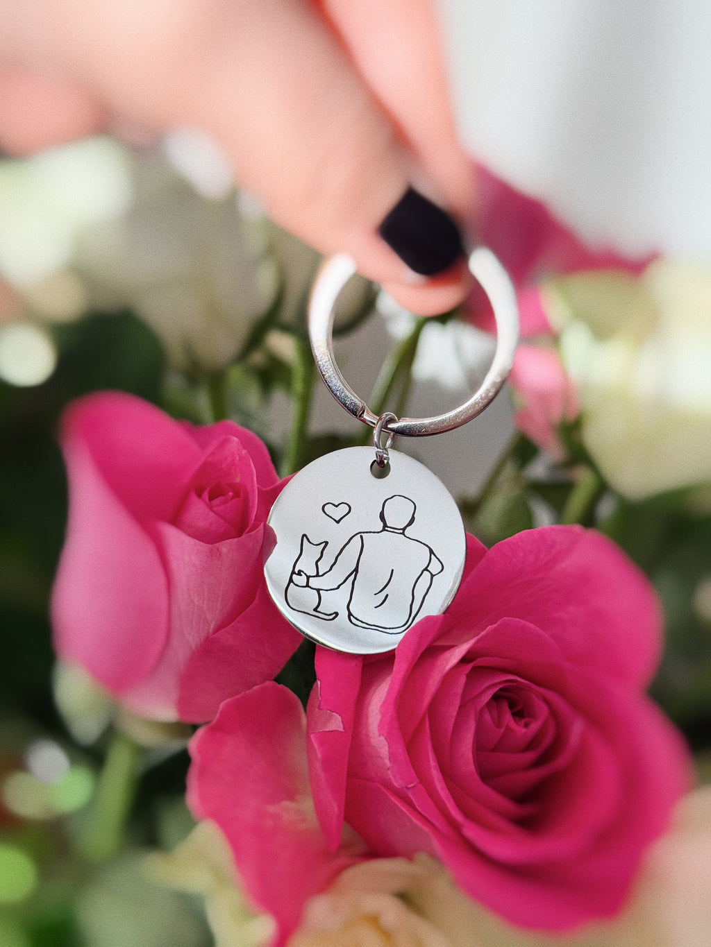 Brelok „Best Cat Dad Ever”