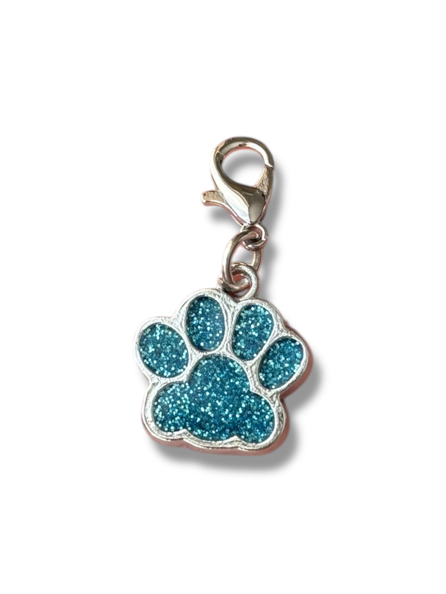 Zawieszka Charms Brokatowa Łapka