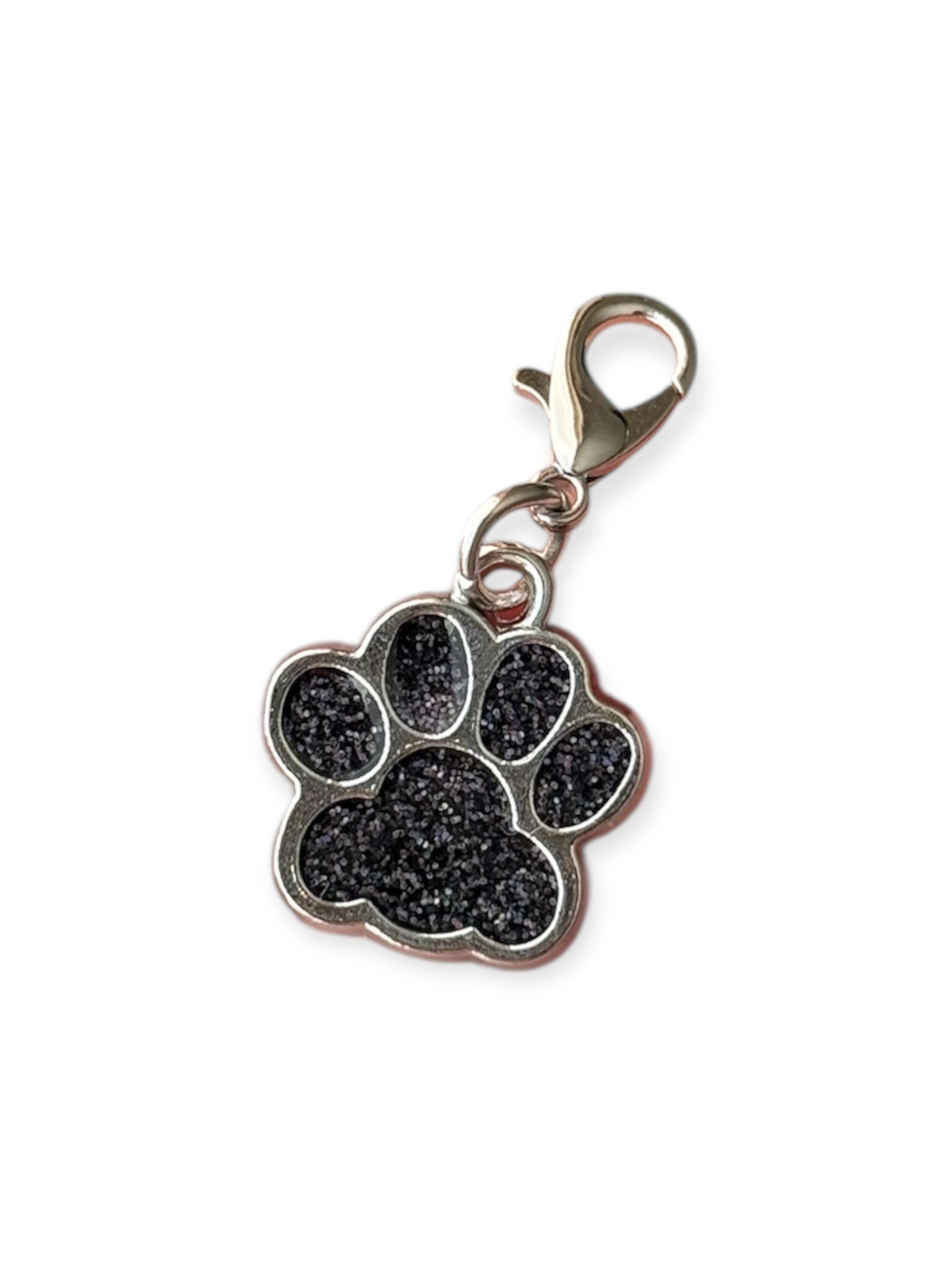 Zawieszka Charms Brokatowa Łapka