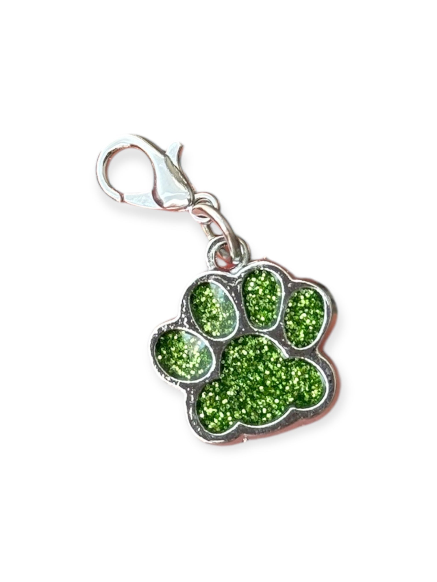 Zawieszka Charms Brokatowa Łapka