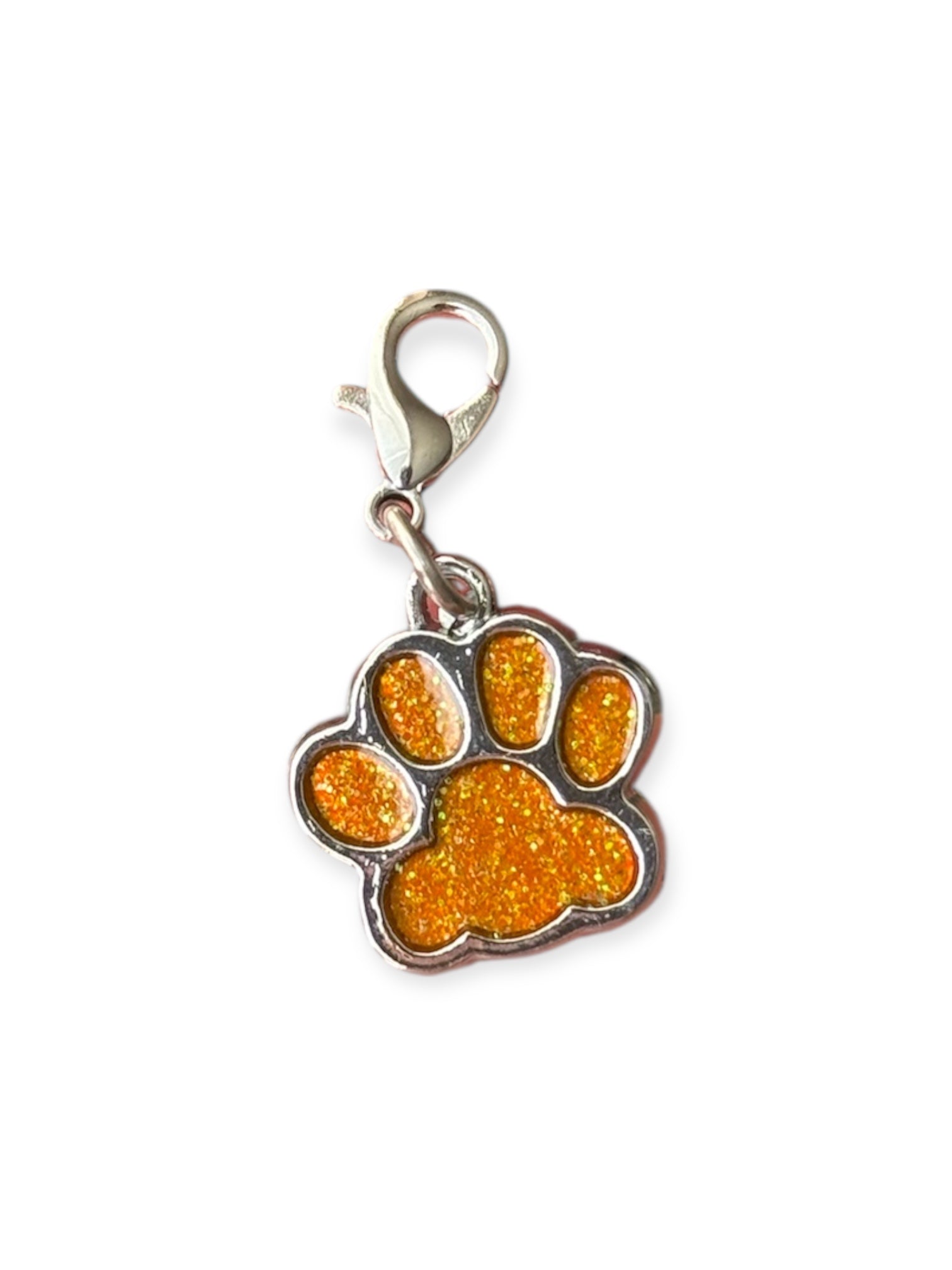 Zawieszka Charms Brokatowa Łapka