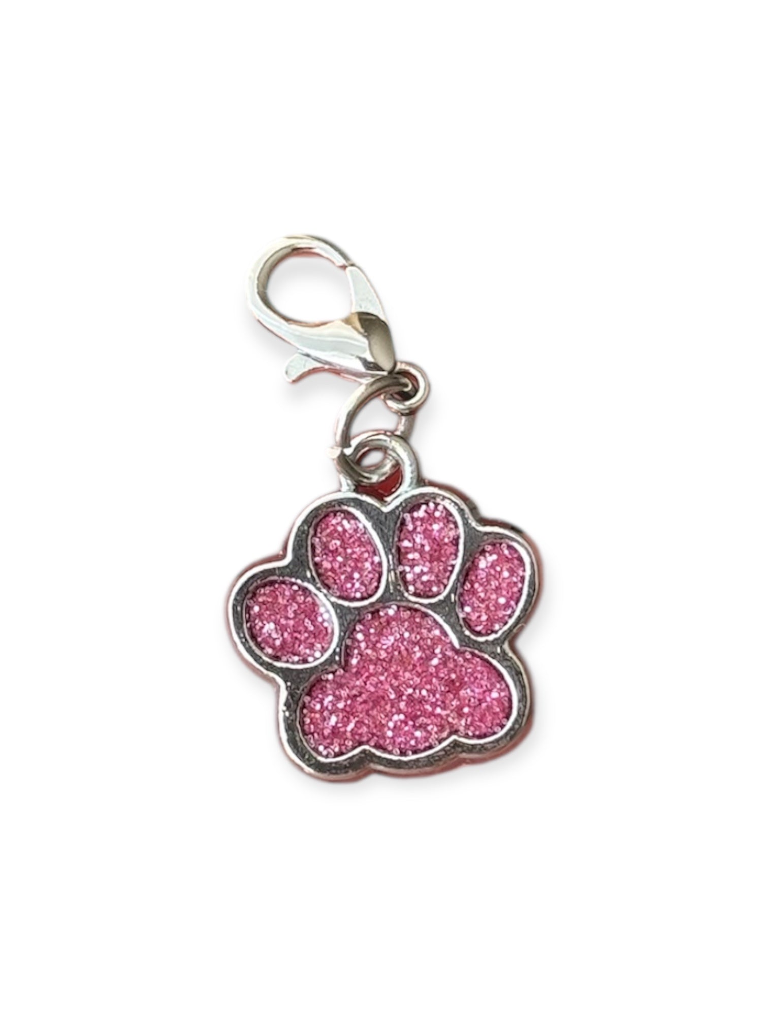 Zawieszka Charms Brokatowa Łapka